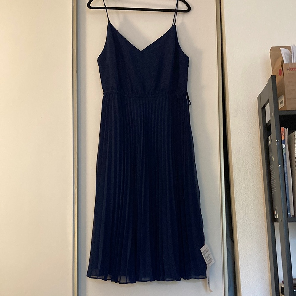Pleated semi formal ASOS dress. NWT